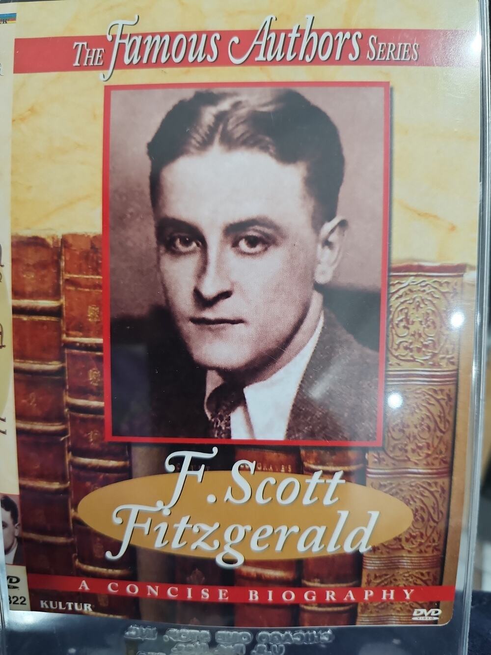 Famous Authors: F Scott Fitzgerald (DVD, 1996)